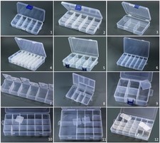 INWARIA Boîte De Rangement Boîte À Perles Compartiments Boîte De Tri, BB-10