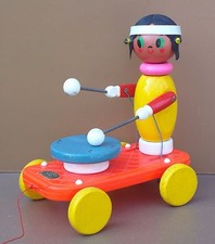 Ancien jouet à tirer EDUCALUX