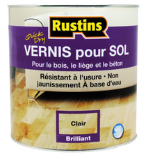 Rustins Vernis sol séchage rapide 2,5L Incolore Brillant