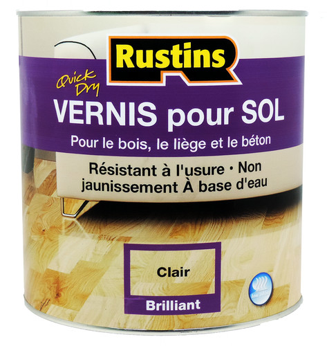 Rustins vernis sol - vernis, séchage