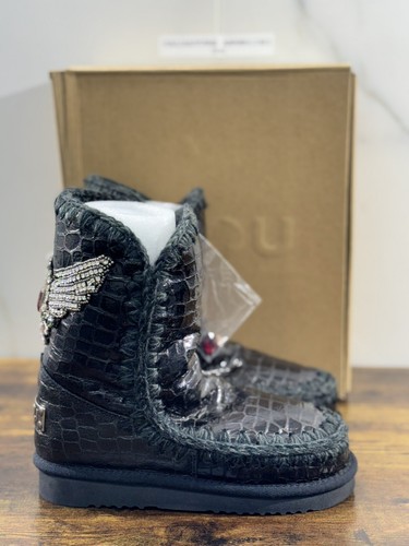 Mou eskimo femme bottes gris - bottes,