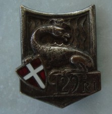 INSIGNE MILITAIRE 129e RI