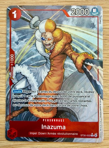 Carte one piece inazuma - piece,