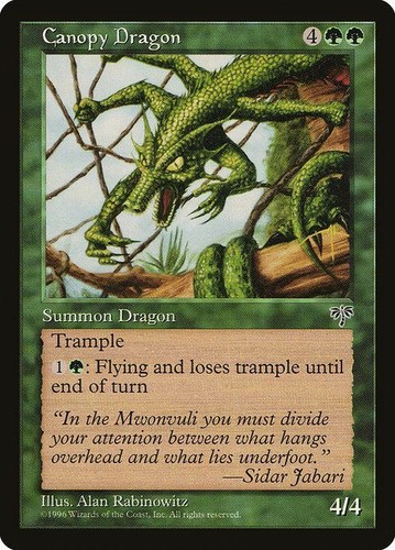 Mtg canopy dragon - mtg, /