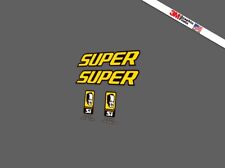 Ensemble d'autocollants Cannondale Headshok SUPER SI Fatty Fork X2 autocollan...