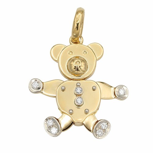 Pendentif motif ours pomellato - motif,