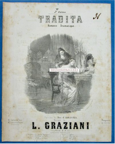 Louis graziani partition - graziani,