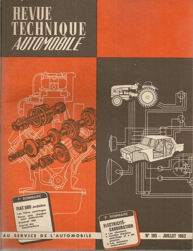 Revue technique automobile 195 - automobile,