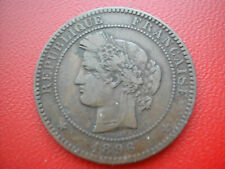 3è REPUBLIQUE RARE 10 CENTIMES CERES 1896 TORCHE