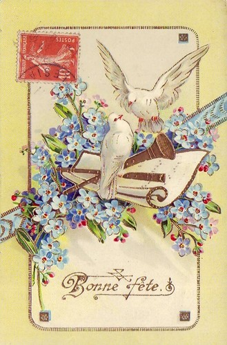 Cpa fantaisie dorée bonne - cpa,