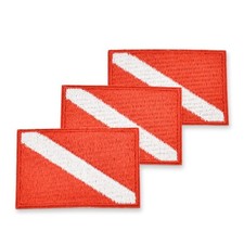 3 pièces patchs brodés