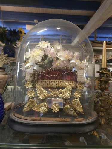 Ancien globe mariée avec - globe, de