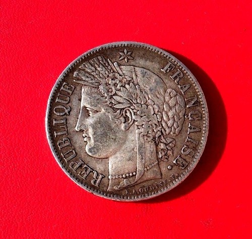 Rare monnaie argent 5f - rare,