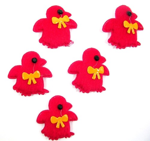 Lot appliques tissus - lot, 5