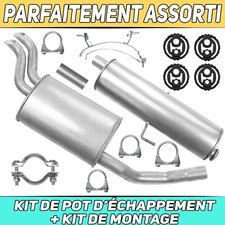 Kit de pot d’échappement Silencieux pour Peugeot 806 2.0 T 1.9TD 2.0 HDI 2.1 TD