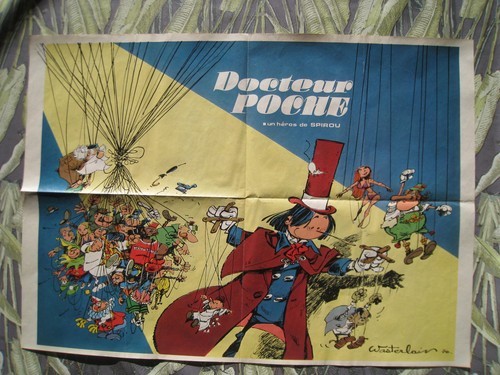 Poster spirou docteur poche - spirou,