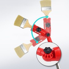 Tige à Peinture Multi-Angle Brosse Haute Portée Amélioration Habitat Poignée