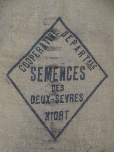 Sac toile jute semences - de, des