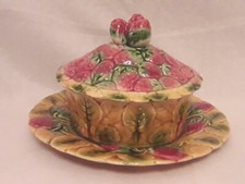 ancien confiturier sarreguemines modele fraise