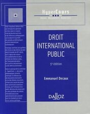 Droit international public -