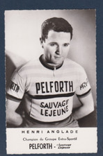 CYCLISME carte cycliste HENRI