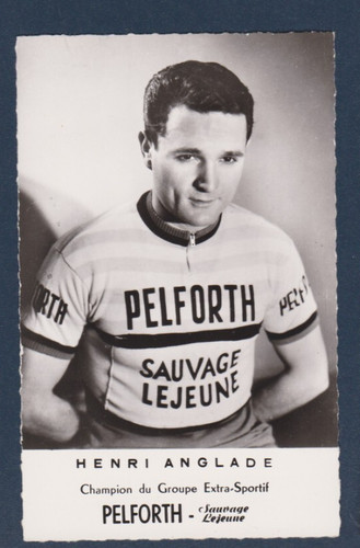 Cyclisme carte cycliste henri - carte,