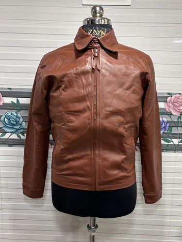 Blouson motard cuir - de,