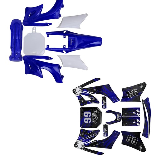 Full fender fairing kit blue - full,