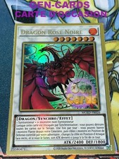 CARTE Yu Gi Oh DRAGON ROSE NOIRE MGED-FR026 1ère édition