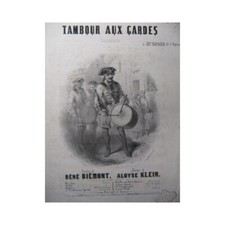 KLEIN Aloys Tambour aux Gardes