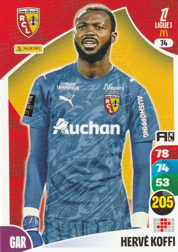 Carte foot panini - 74,