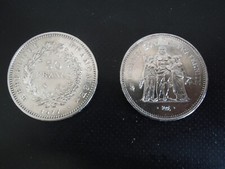 1 PIECE DE 50 Francs HERCULE 1977 SUPERBE