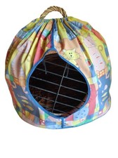 Panier de transport ou pour siestes...en osier. Convient chats, petits chiens...