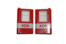 Lego® train 9V 12V chemin de fer voie ferrée 4563 ROUGE portes GAUCHE DROITE 