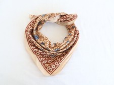 Foulard bandana en coton, 21 x