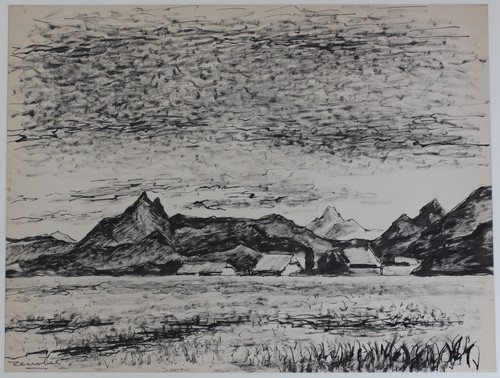 Pierre zenobel dessin encre - pierre,