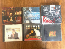 8 CD de Renaud entre 1985 à