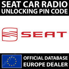 SEAT RADIO PIN CODE ALHAMBRA ALTEA IBIZA LEON MII RNS 315 510 NAVIGATION SE 359