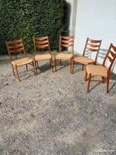 Chairs 5 Arne Wahl Iversen-CHAISES SCANDINAVE Danemark