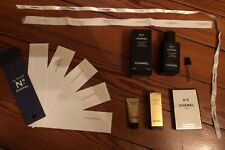 Lot CHANEL Éventail Testeur , Échantillon, Parfum , Bolduc, Ruban . Crème , Gel
