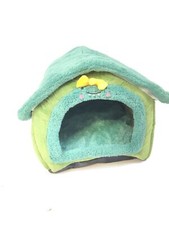 Lit cavité pour chat Galatée M, lavable, igloo chaud en peluche, sol antidéra...