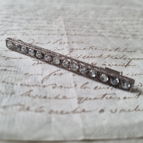 Broche barrette ancienne - broche,