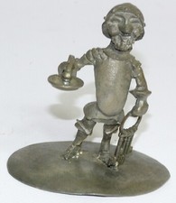 Sculpture en étain Michel