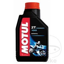 huile moteur minérale pour moto 2T 1L  100