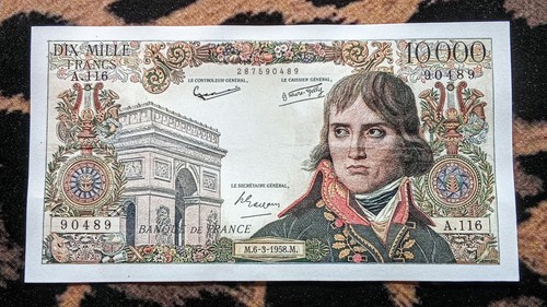 Billet 10000 francs bonaparte - 10000,