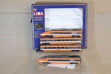 Lima 149711 SNCF Tgv High Speed Train Électrique Locomotive 4 Voiture Set Om