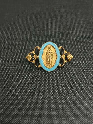 Ancien broche vierge laiton - ancien,
