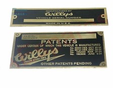 Plaque Numéro De Série