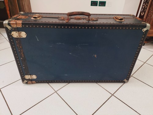 Valise militaire vintage - valise,