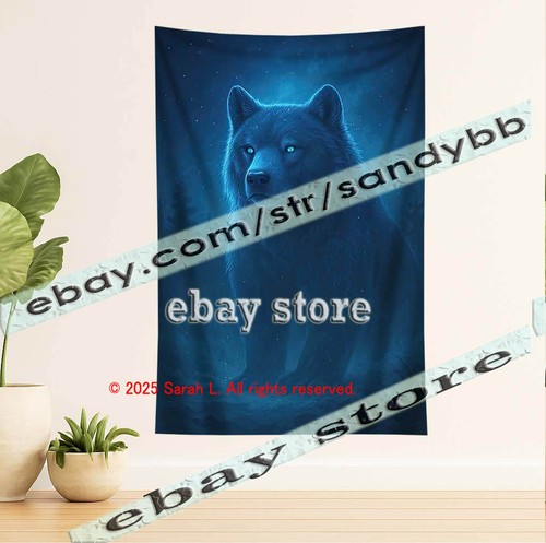 Bear spirit tapestry forest - spirit,